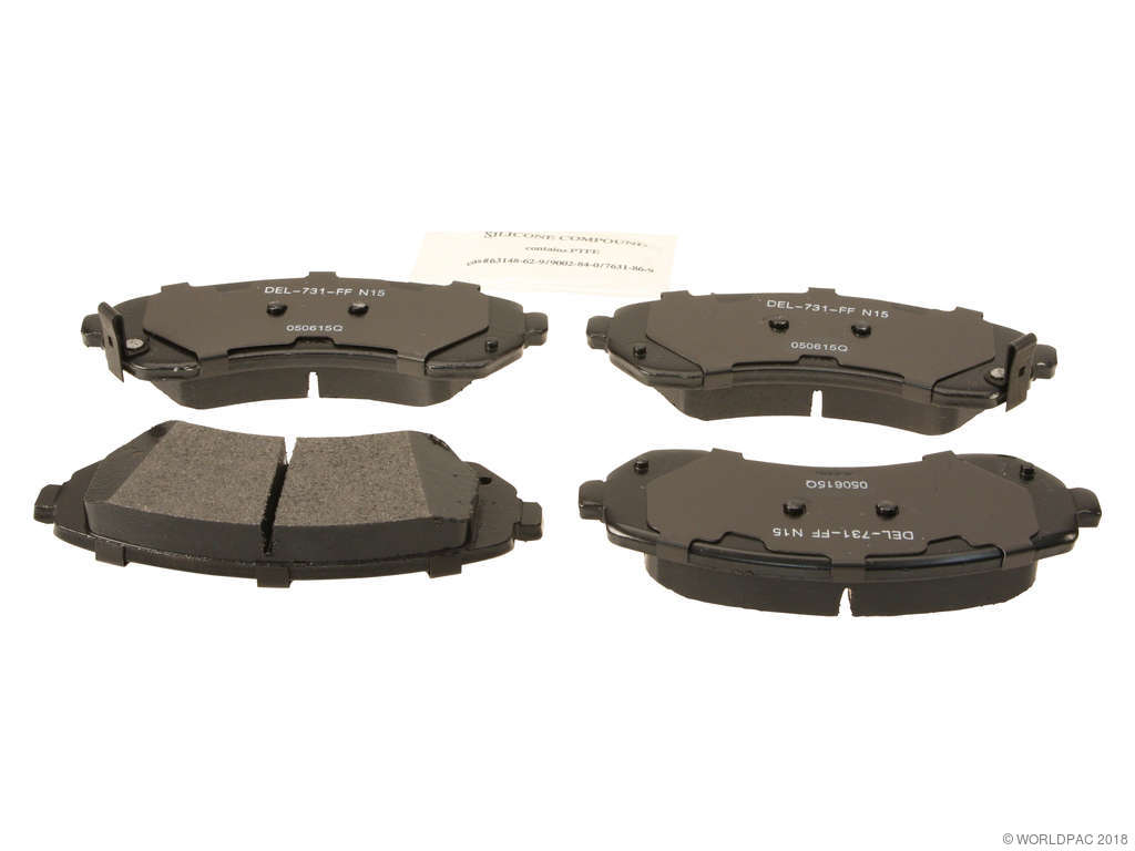 2001-2005 Pontiac Aztek Disc Brake Pad Set - Front (ACDelco)