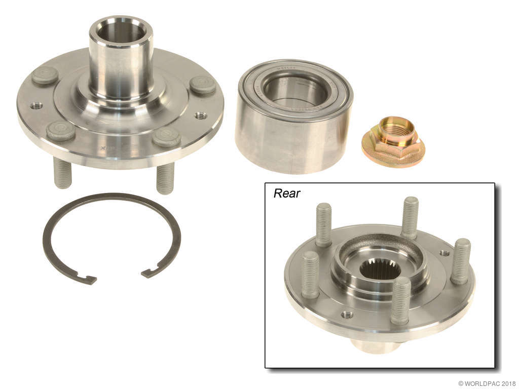 2006 Lincoln Zephyr Wheel Bearing and Hub Assembly - Front (SKF)