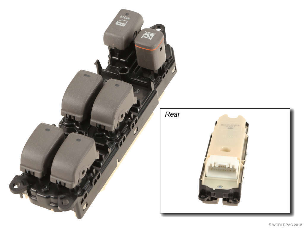 2003-2009 Lexus GX470 Door Window Switch - Front Left (Genuine)