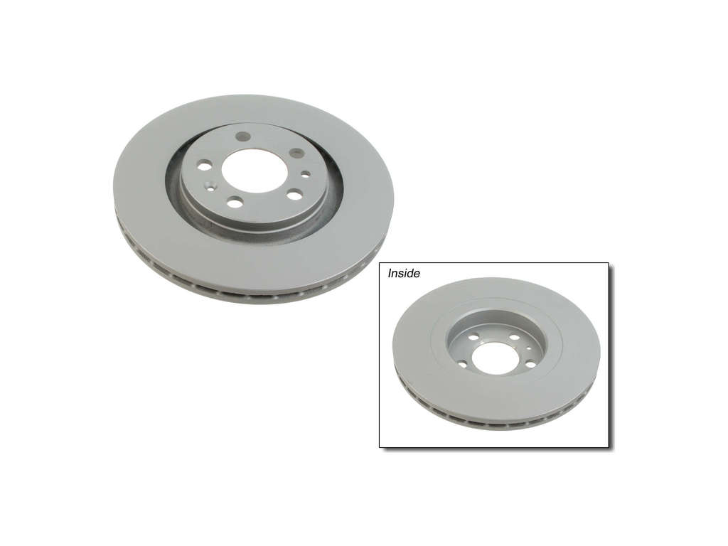 1999-2005 Volkswagen Jetta Disc Brake Rotor - Front (Zimmermann Coated)