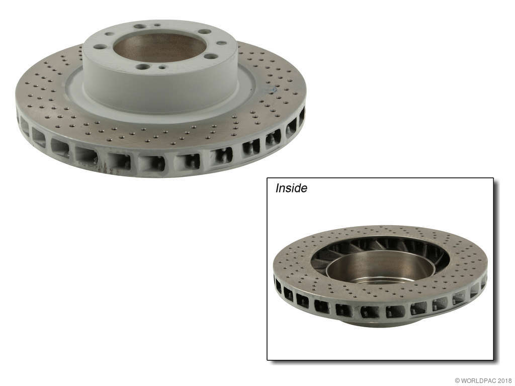 1991-1994 Porsche 911 Disc Brake Rotor - Front Left (Sebro)