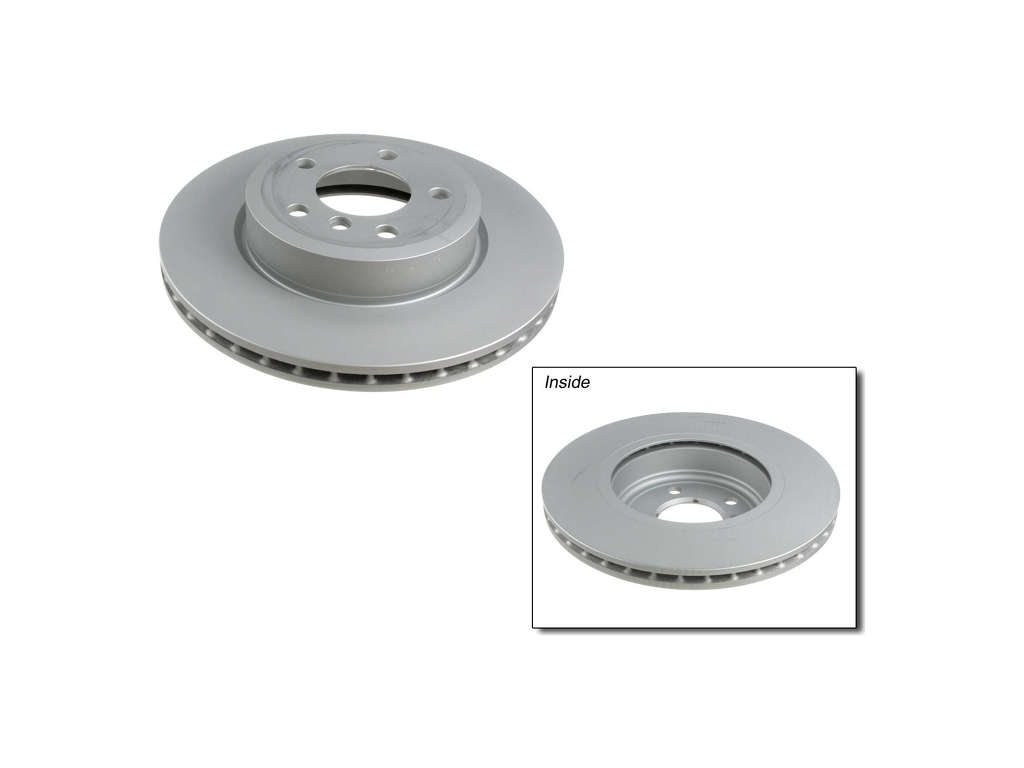 2004-2010 BMW X3 Disc Brake Rotor - Front (Zimmermann Coated)