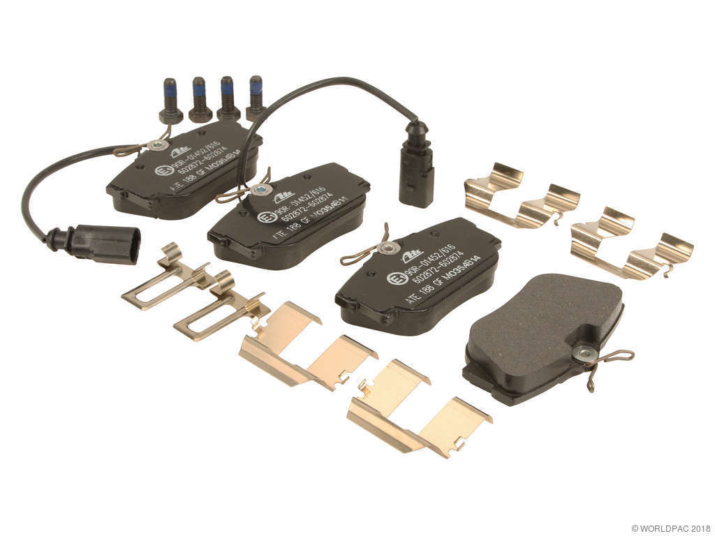 1999-2003 Volkswagen EuroVan Disc Brake Pad Set - Rear (ATE)