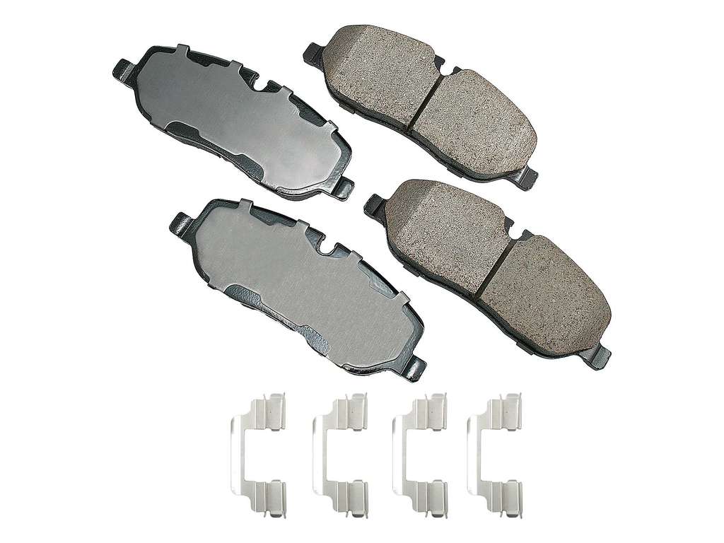 2006-2009 Land Rover Range Rover Sport Disc Brake Pad Set - Front (Akebono)