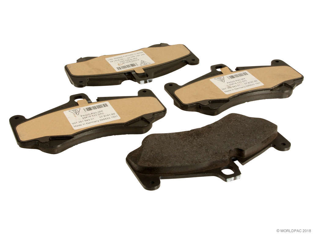 2005-2012 Porsche Boxster Disc Brake Pad Set - Front (Genuine)