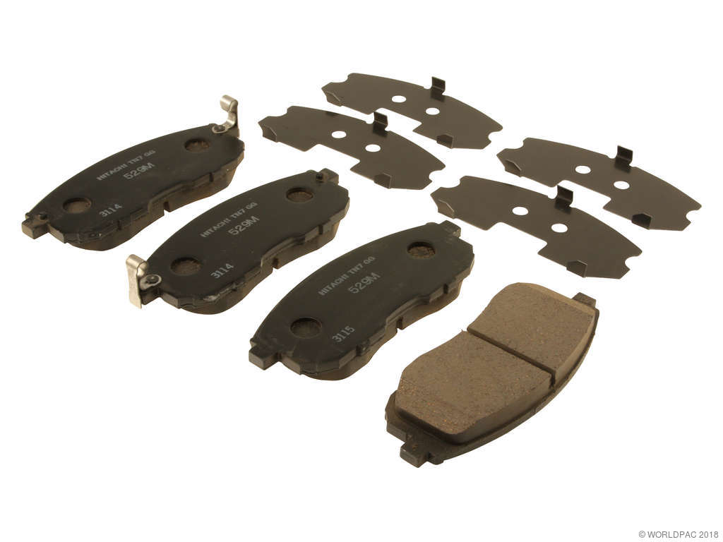 2000-2006 Nissan Sentra Disc Brake Pad Set - Front (Hitachi)
