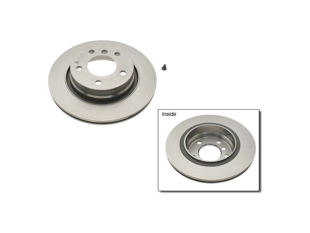 2000 BMW 323i Disc Brake Rotor - Rear (Brembo)