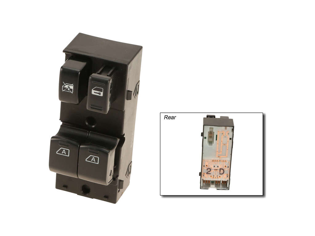 2003-2006 Nissan 350Z Door Window Switch - Left (Genuine)