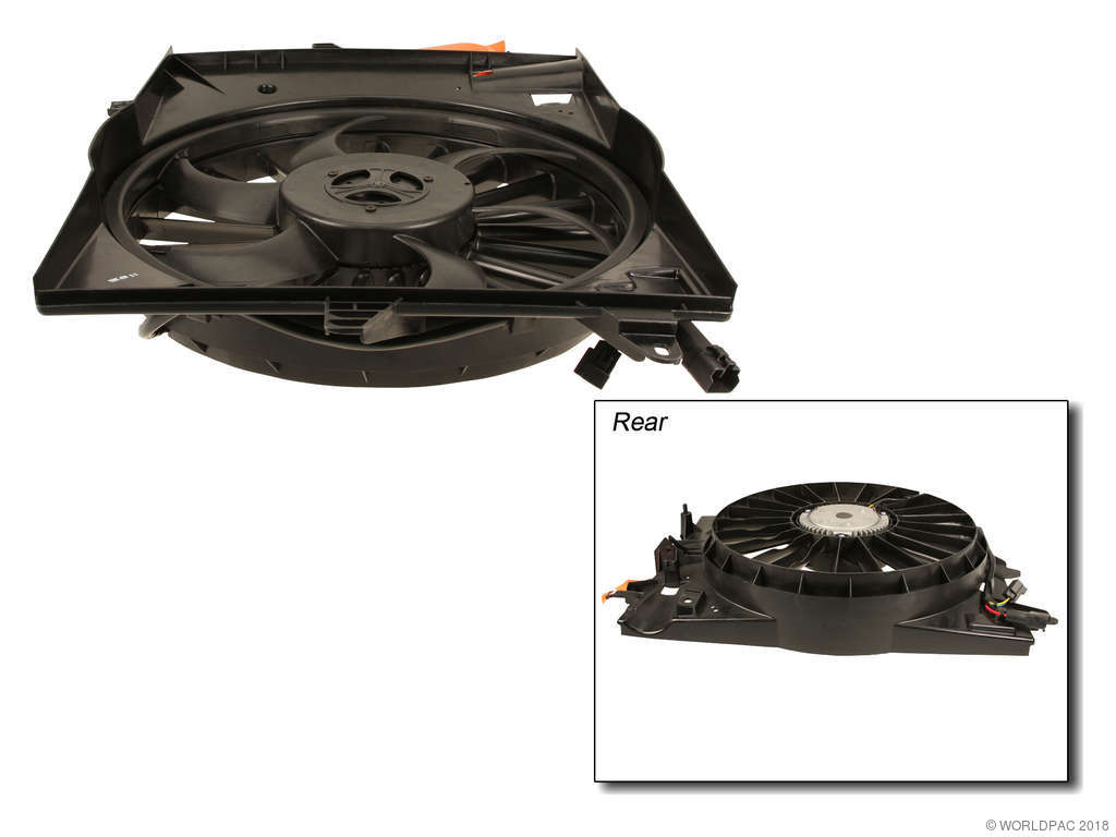 2002-2004 Lincoln LS Engine Cooling Fan Assembly (VDO)