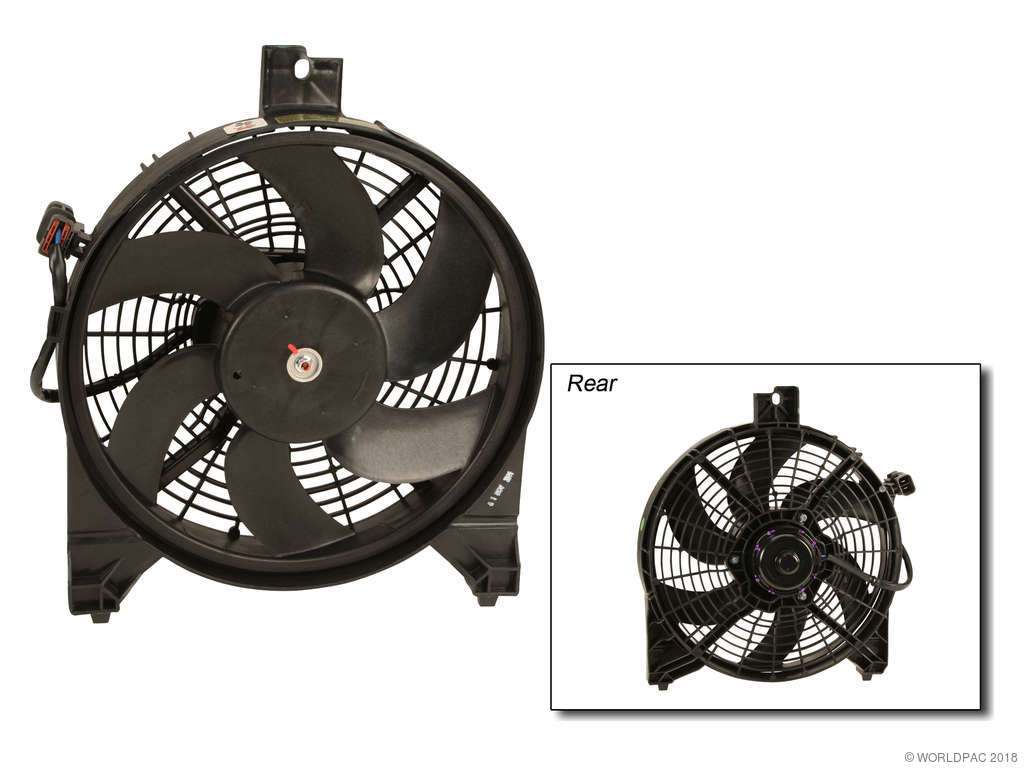 2004-2010 INFINITI QX56 A/C Condenser Fan Assembly (Dorman)