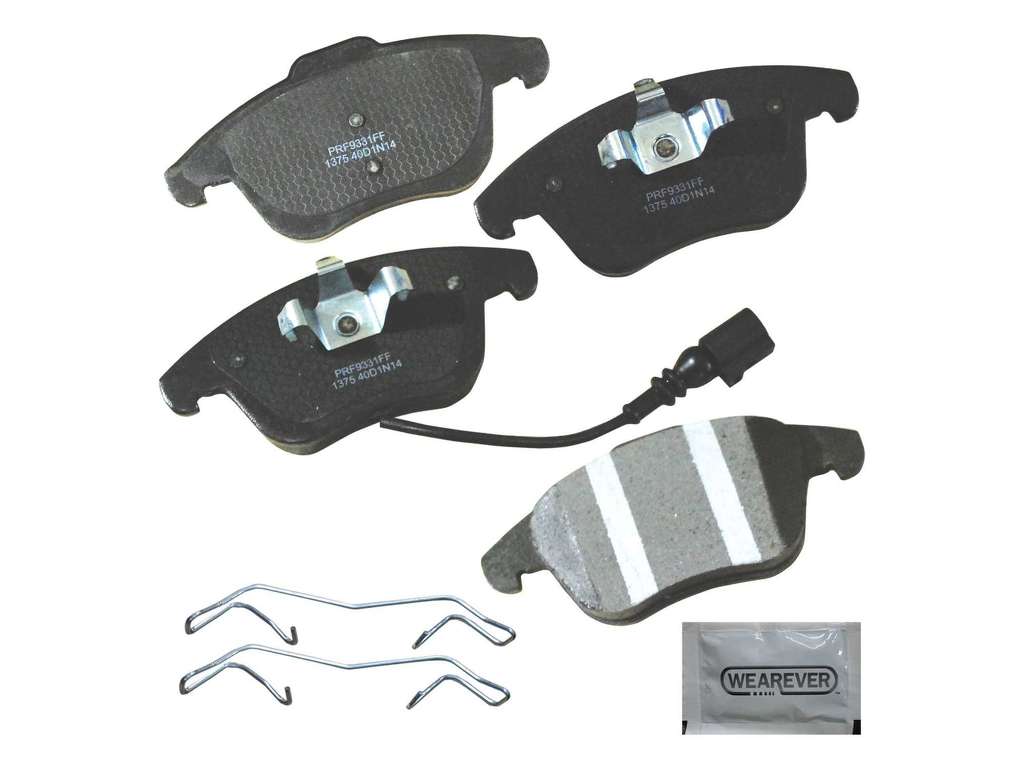 2017-2018 Volkswagen Tiguan Disc Brake Pad Set - Front (CARQUEST)