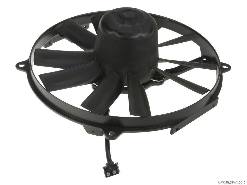 1988-1991 Mercedes-Benz 300SE Engine Cooling Fan Assembly - Right (Metrix)