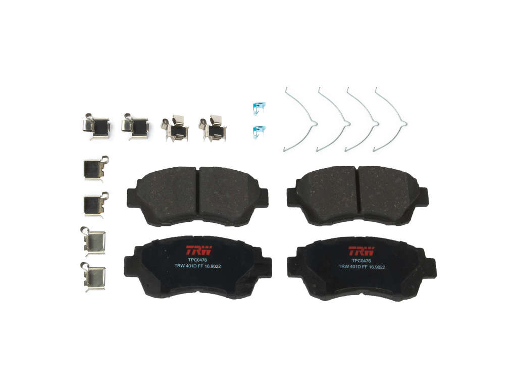2001 Toyota Camry Disc Brake Pad Set - Front (TRW)