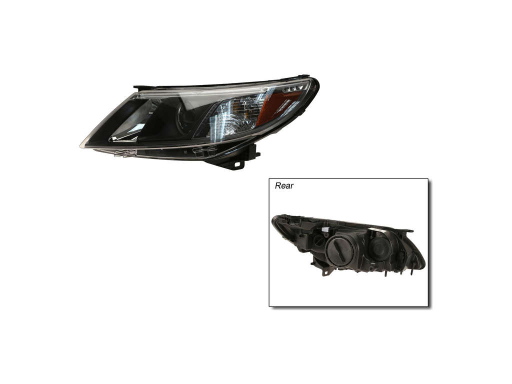 2008-2011 Saab 9-3 Headlight Assembly - Left (Genuine)