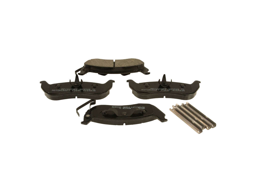 2003-2011 Lincoln Town Car Disc Brake Pad Set - Rear (Motorcraft)