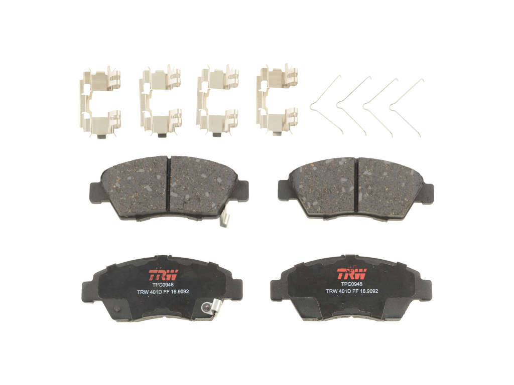 2007-2008 Honda Fit Disc Brake Pad Set - Front (TRW)