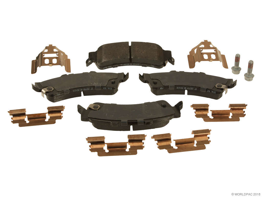 2003-2005 Chevrolet Astro Disc Brake Pad Set - Rear (ACDelco)