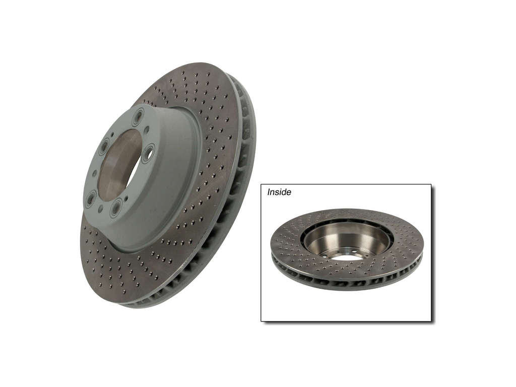 2001-2016 Porsche 911 Disc Brake Rotor - Rear Right (Sebro)