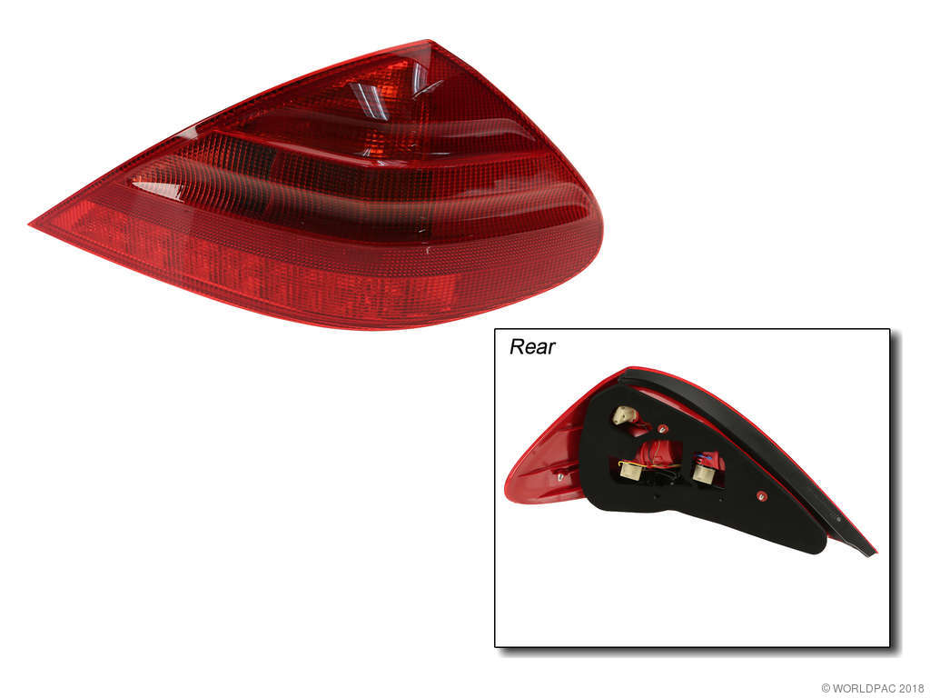 2004-2007 Mercedes-Benz SL600 Tail Light Lens - Right (Genuine)