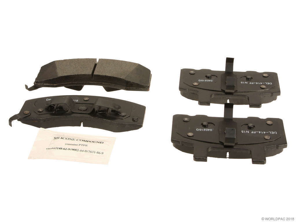 1996-2001 Chevrolet Express 3500 Disc Brake Pad Set - Front (ACDelco)