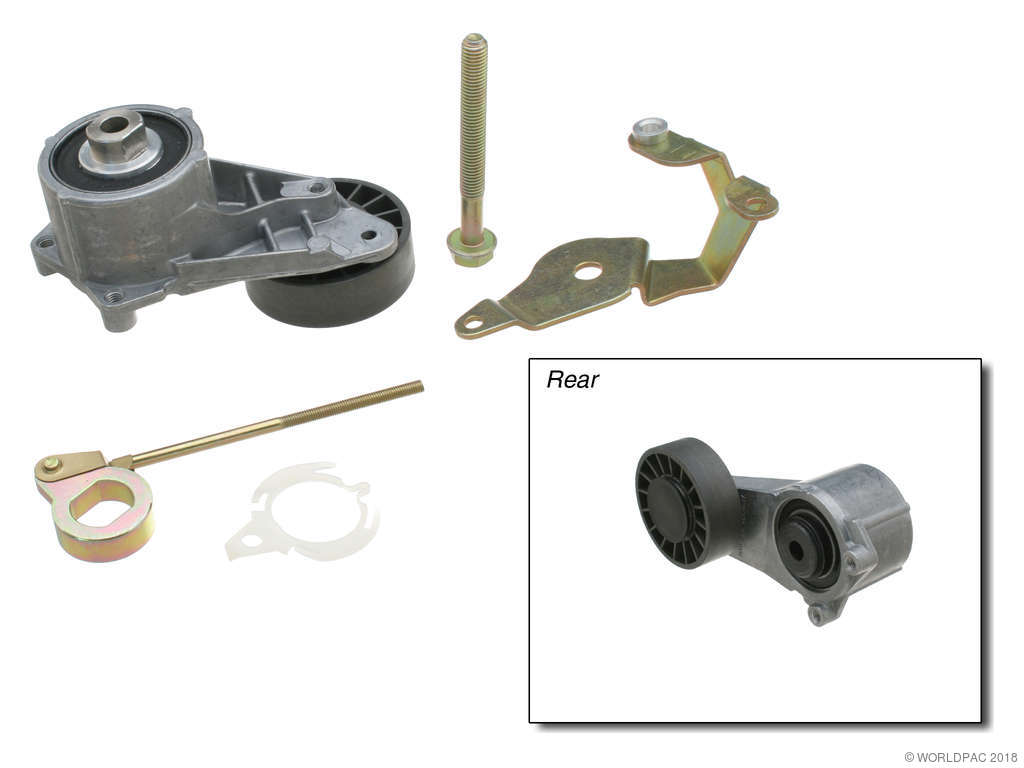 1985-1993 Mercedes-Benz 190E Accessory Drive Belt Tensioner Kit (Febi)