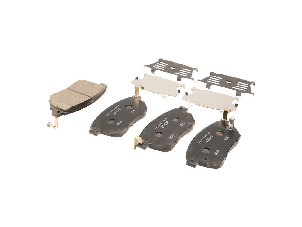 2003-2011 Nissan Murano Disc Brake Pad Set - Front (Hitachi)