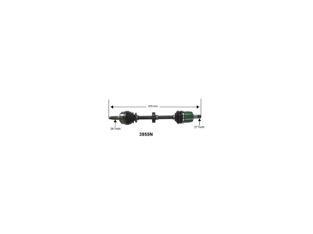 2003-2011 Honda Element CV Axle Assembly - Front Left (Autopart International)