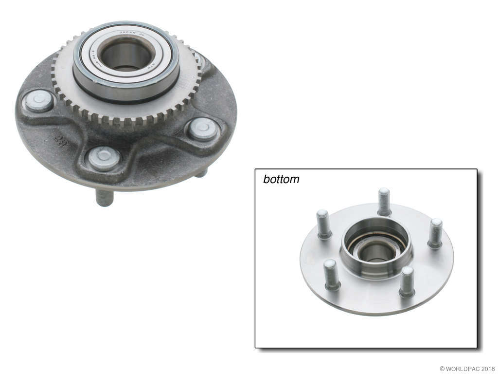 2002-2004 INFINITI I35 Wheel Bearing and Hub Assembly - Rear (Genuine)