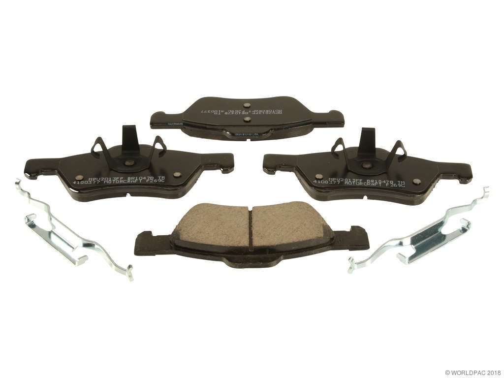 2006-2010 Mercury Mariner Disc Brake Pad Set - Front (Motorcraft)