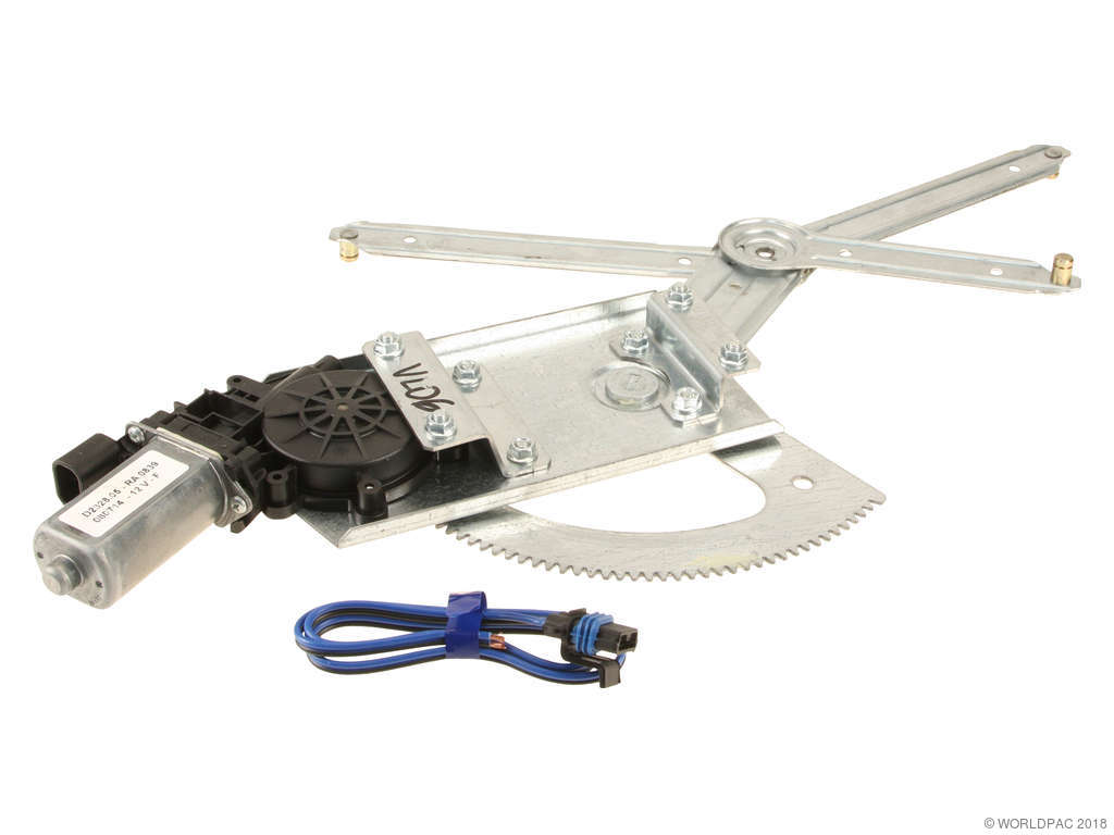 1985-1990 Volvo 740 Power Window Motor and Regulator Assembly - Front Left (Professional Parts Sweden)