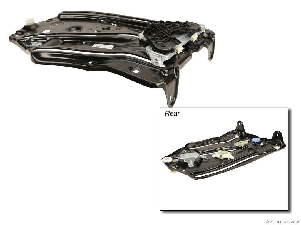 2008-2013 BMW M3 Window Regulator - Rear Left (Genuine)