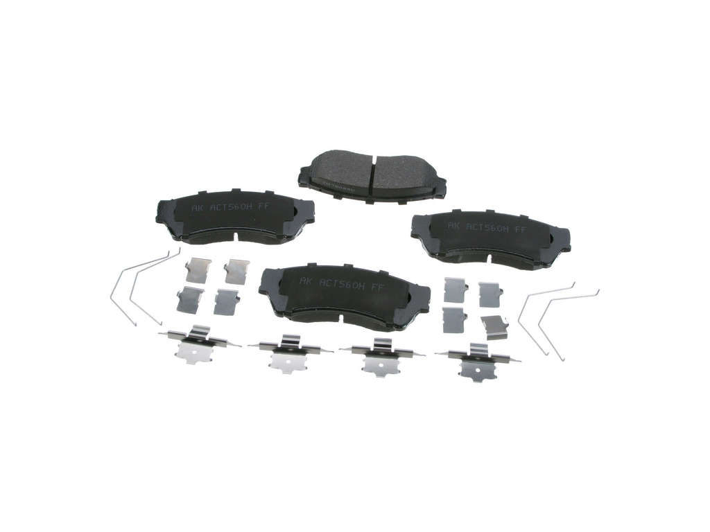 2006-2013 Mazda 6 Disc Brake Pad Set - Front (Akebono)