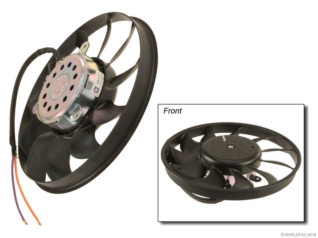 2009-2011 Audi A6 Engine Cooling Fan Motor - Right (ACM)