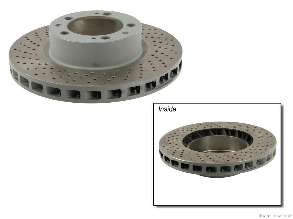 1993-1994 Porsche 911 Disc Brake Rotor - Front Left (Sebro)