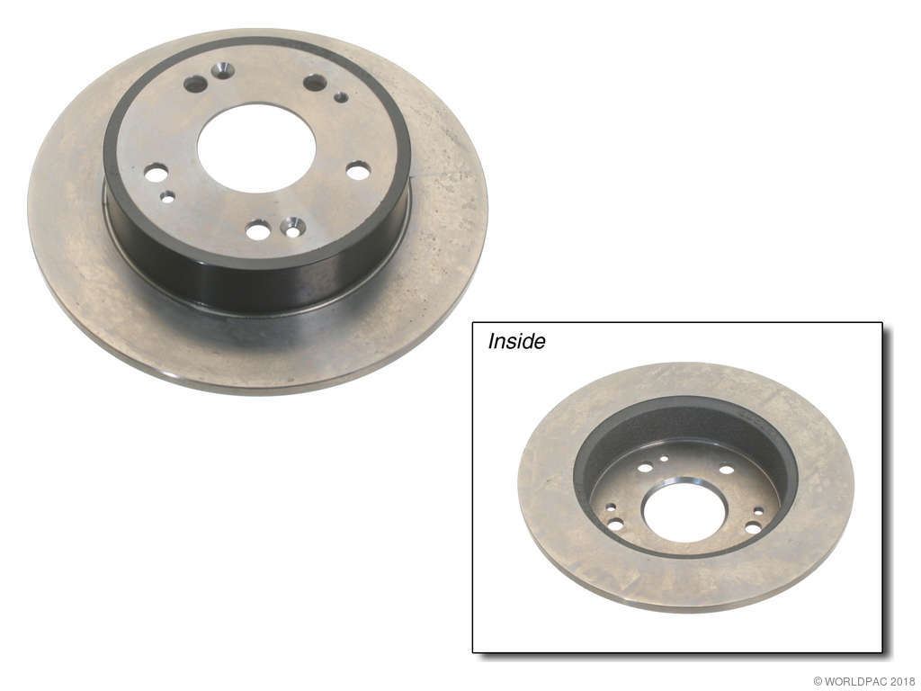 2002-2006 Acura RSX Disc Brake Rotor - Rear (Original Equipment)
