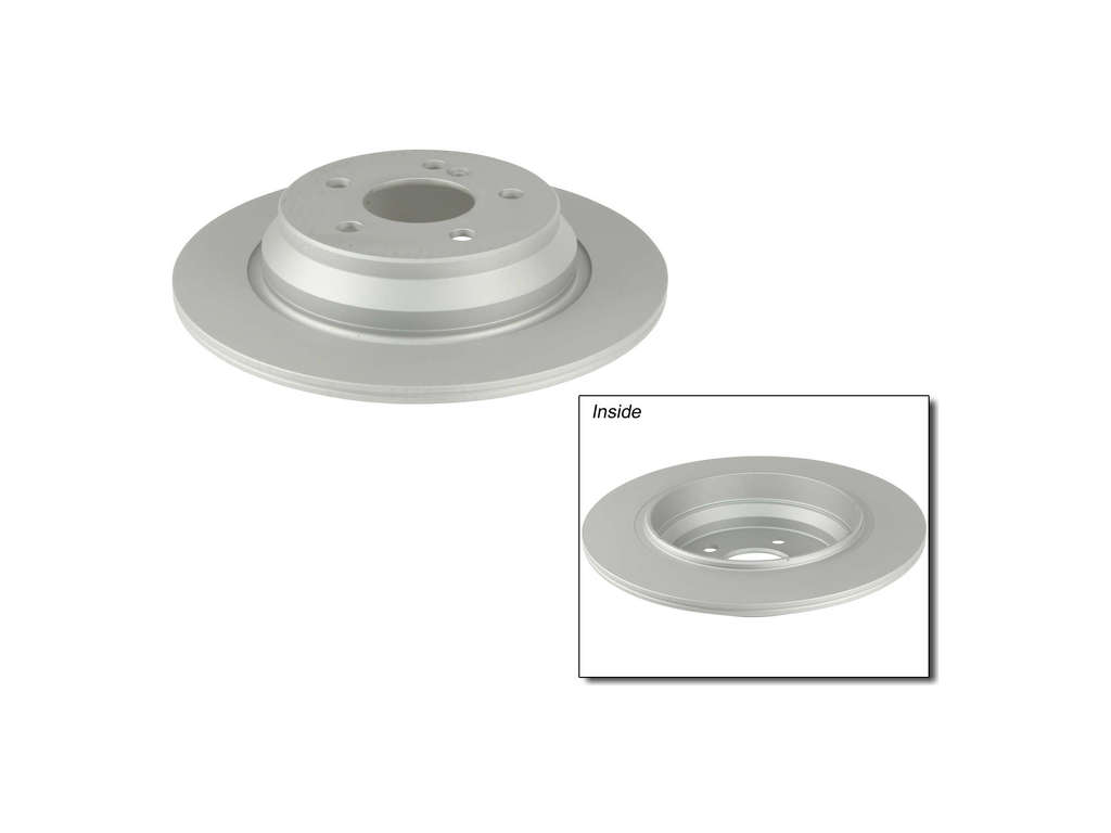 2003-2006 Mercedes-Benz S500 Disc Brake Rotor - Rear (Zimmermann Coated)