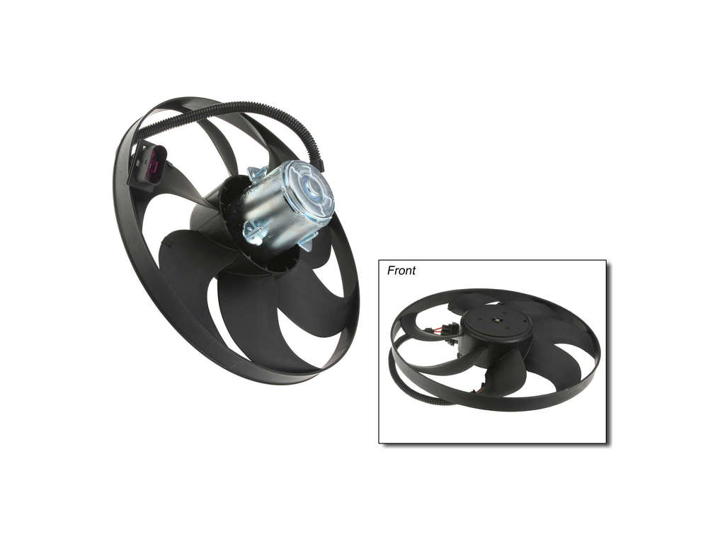1999-2005 Volkswagen Jetta Engine Cooling Fan Assembly -  or Left (Autopart International)