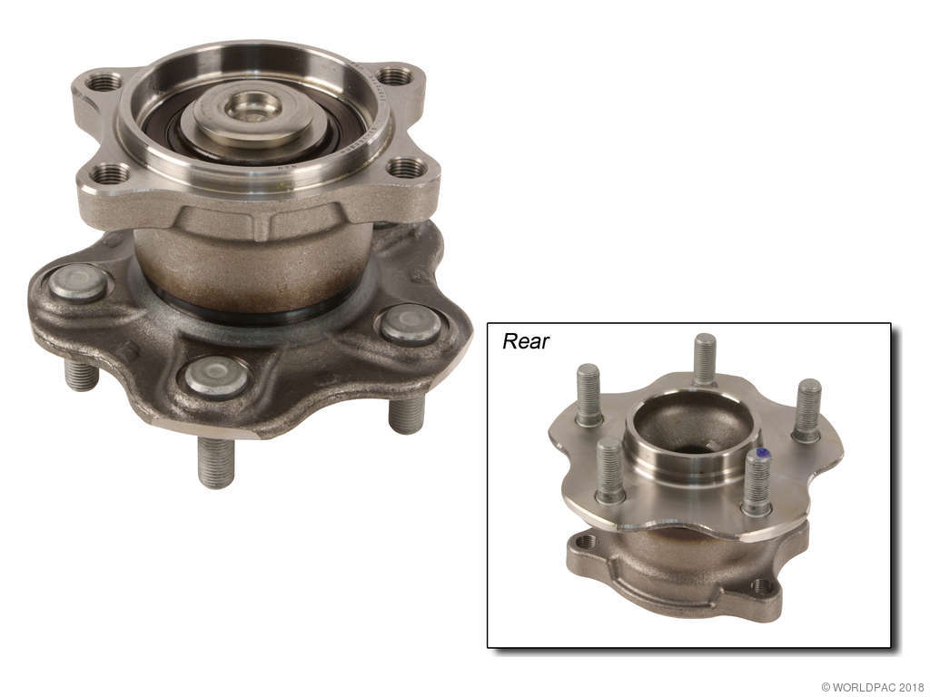 2002-2006 Nissan Altima Wheel Bearing and Hub Assembly - Rear (NTN)