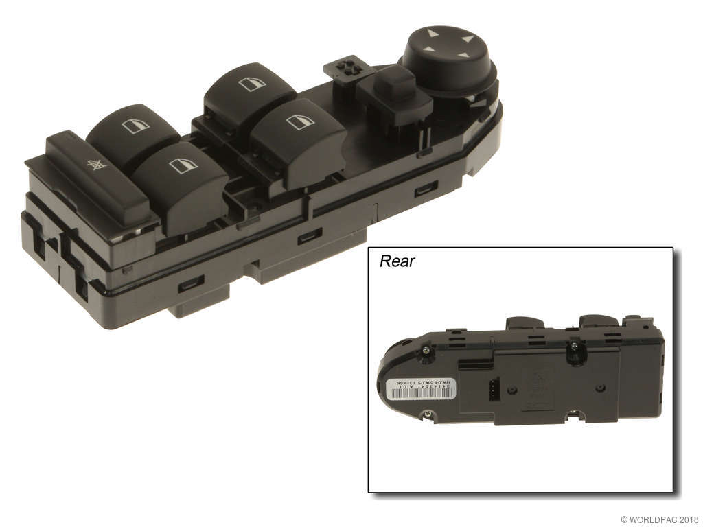 2004-2010 BMW X3 Door Window Switch - Front Left (Genuine)