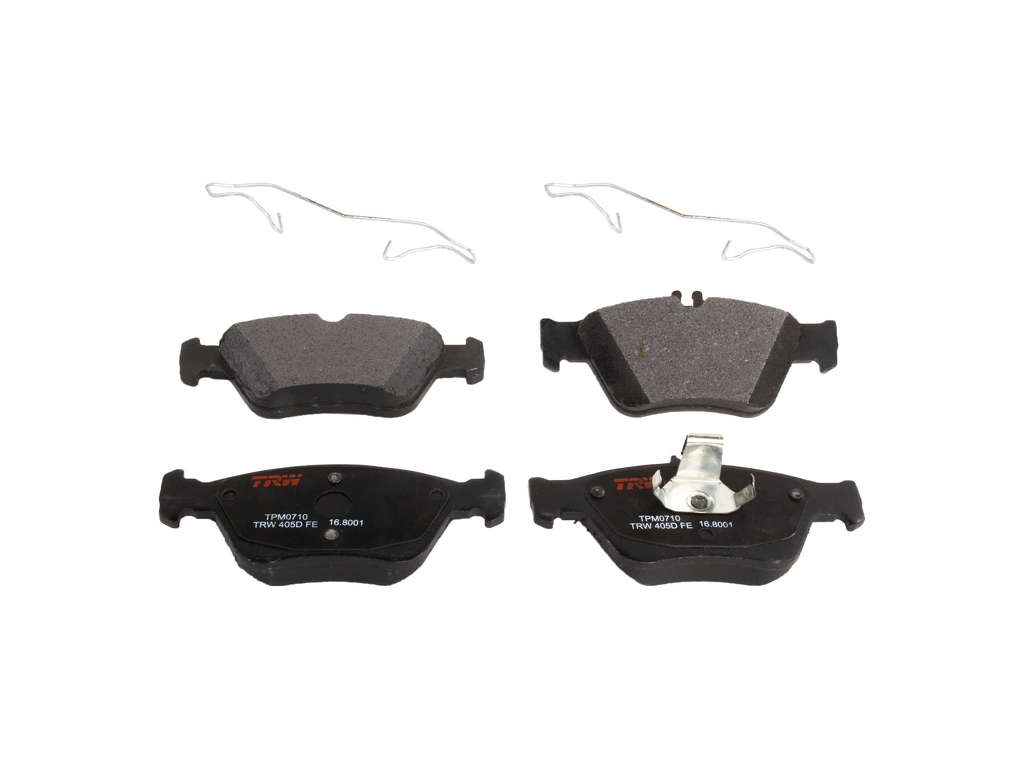 1996-2000 Mercedes-Benz C280 Disc Brake Pad Set - Front (TRW)