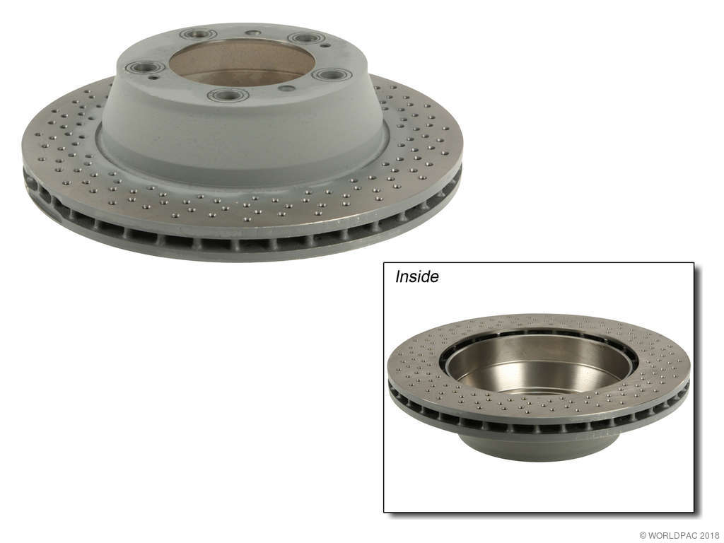 1999-2008 Porsche 911 Disc Brake Rotor - Rear or Rear Left or Rear Right (Sebro)