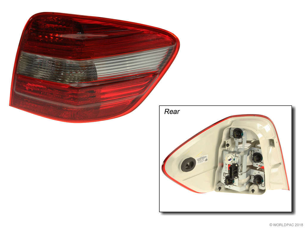 2006-2008 Mercedes-Benz ML350 Tail Light Lens - Right or Right Upper (Genuine)