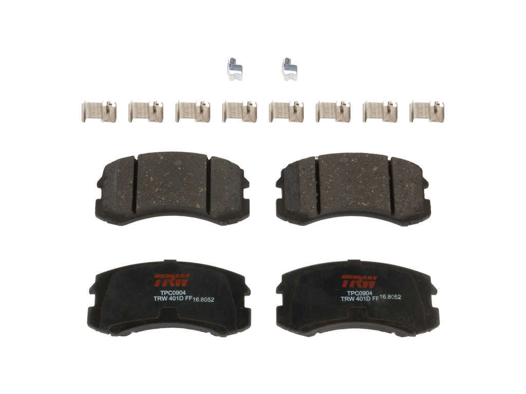 2002-2007 Mitsubishi Lancer Disc Brake Pad Set - Front (TRW)