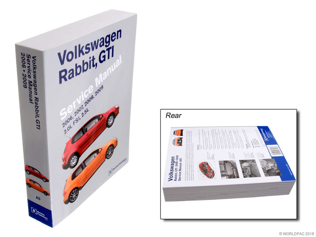2006-2009 Volkswagen Rabbit Repair Manual (Bentley)