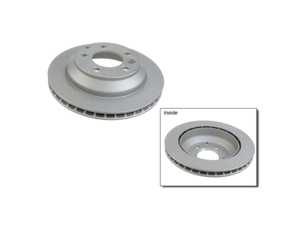 2003-2012 Porsche Cayenne Disc Brake Rotor Set - Rear (Sebro)