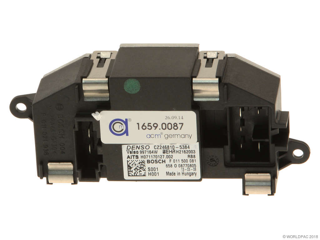 2008-2012 Audi S5 HVAC Blower Motor Regulator (ACM)