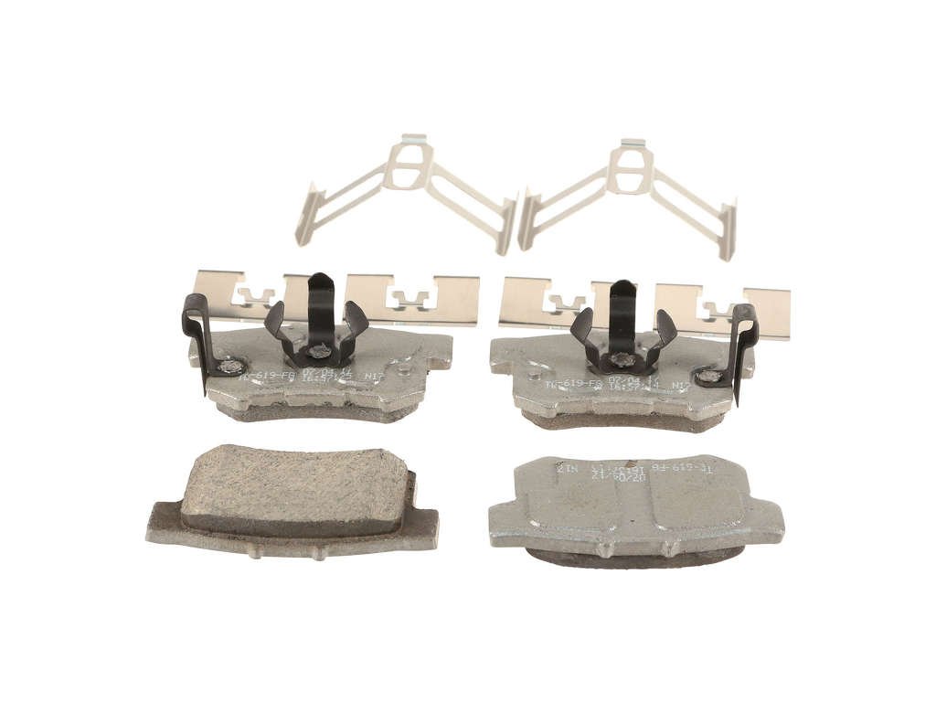 2012-2015 Honda Crosstour Disc Brake Pad Set - Rear (Wagner Brake)