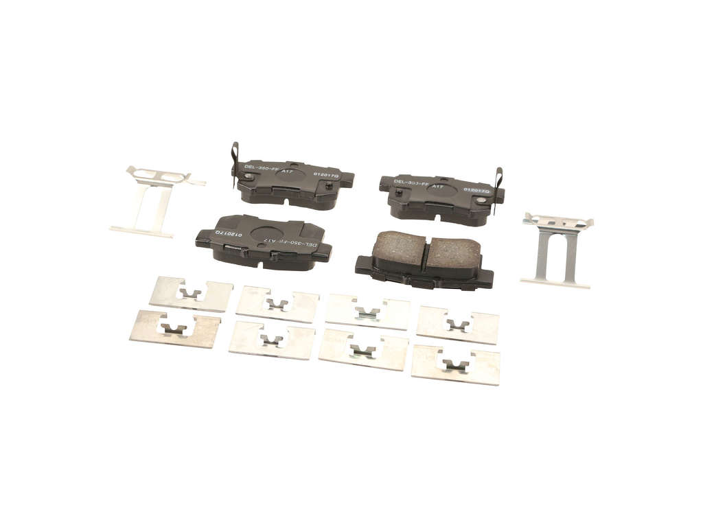 2002-2004 Honda Civic Disc Brake Pad Set - Rear (ACDelco)