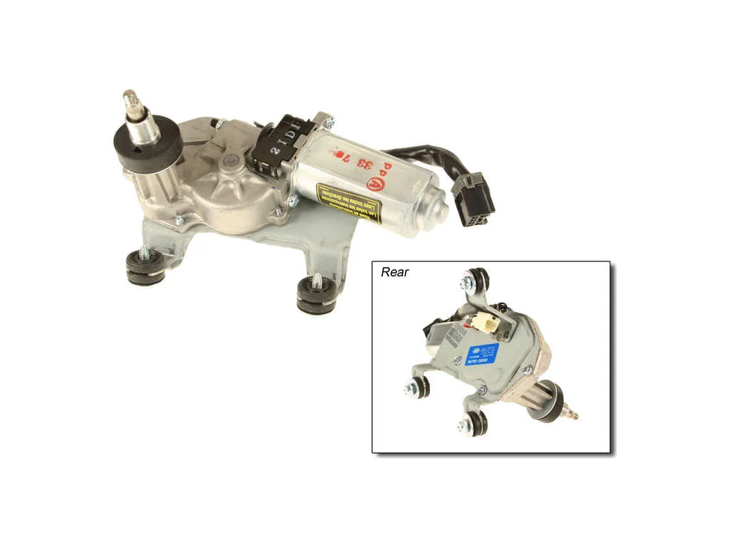 2001-2006 Hyundai Santa Fe Back Glass Wiper Motor (Cardone)