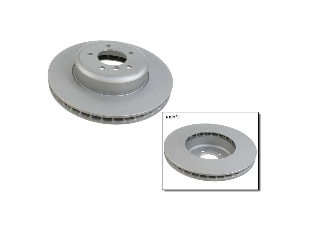 2004-2005 BMW 645Ci Disc Brake Rotor - Front (Zimmermann Coated)